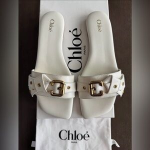 Chloé Mae Leather Sandal